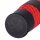 13 half Outlaw Motorrad Griffe Set Schwarz Rot für 22mm 7/8 Lenker