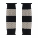13 half Outlaw Motorrad Griffe Set Schwarz Weiß für 22mm 7/8 Lenker