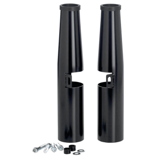 Fork Covers 39mm Black XL87-22