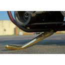 K-Tech weld-on diamond kickstand brass