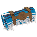 Mexican blanket Cobalt/Blue/White/Blk