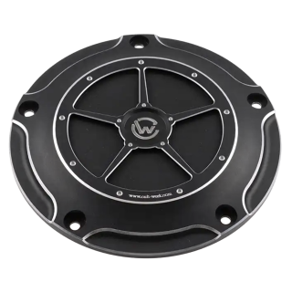 Derby Cover Black FLH/T18-Up