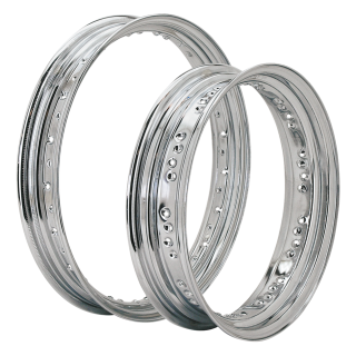 Chrome rim 2.15x18x40H 1936-up