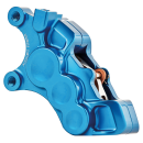 Ness 6-piston 11.8" caliper blue left