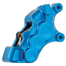Ness 6-piston 11.8" caliper blue right