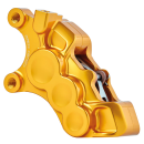Ness 6-piston 11.8" caliper gold left