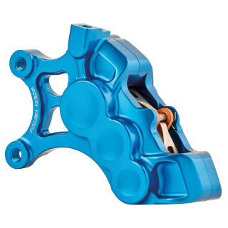 Ness 6-piston 14" caliper blue left