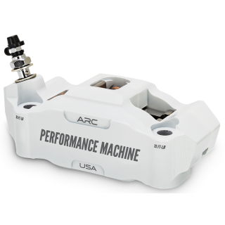 PM Race Series 4 Rad. Caliper LH White