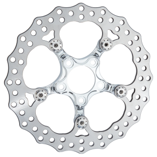 Ness Spider 320mm FR chr FLH/T24-up HUB