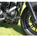 Front Skid Plate Old School Blk XL04-22