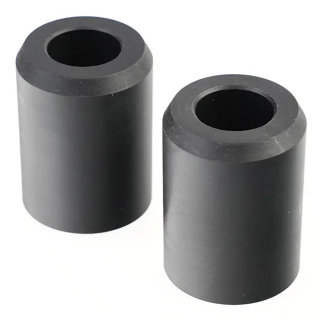 Crash Bar Repl. Sliders V1 Plastic Black