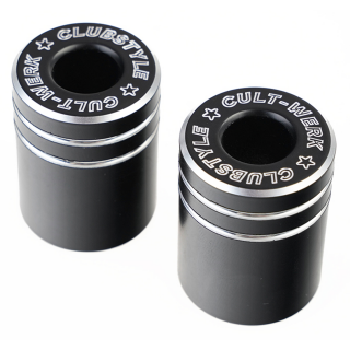 Crash Bar Repl. Sliders V2 Alu Black