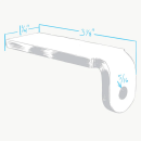 Weld-On Lower Fender Mount