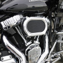Arlen Ness Stage II Luftfilter Kit Oval chrom für Harley M8 17-25