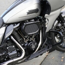 Arlen Ness Stage II Luftfilter Kit Oval schwarz für Harley M8 17-25