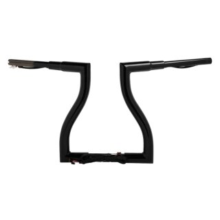 LA Choppers Vorverkabelter Thresher Lenker schwarz für Harley FLT 15-23