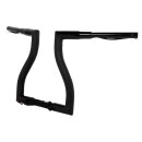 LA Choppers Vorverkabelter Thresher Lenker schwarz...