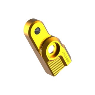 Ricks Schalthebelverlängerung gold für Harley Twin Cam 99-17