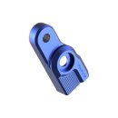 Ricks Schalthebelverlängerung Blau für Harley...