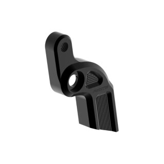 Ricks Schalthebelverlängerung Schwarz für Harley M8 17-26