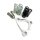 Barnett Stinger Performance Kupplungsfeder Kit silber für Harley M8 17-26