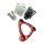 Barnett Stinger Performance Kupplungsfeder Kit rot für Harley M8 17-26